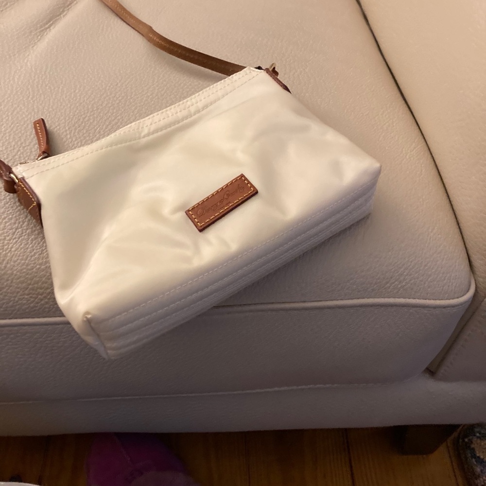 White crossbody used 1 time  Dooney and bourke